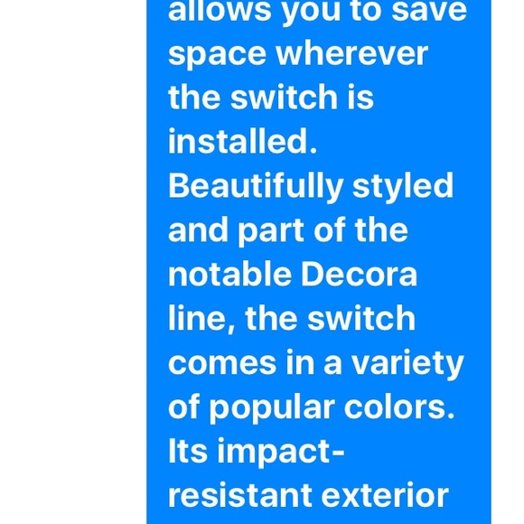 Leviton Decora 5634- Single -Pole Dual switch nib - Picture 8 of 8